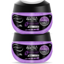 Hobby 250 ml x2 Ekstra Sert Jöle Tüm Saçlar İçin Koruyucu Elektriklenme Önleyici Jel