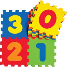 Akar Oyuncak Akar Rakamlar Desenli Oyun Matı 33x33 cm 7mm Kalınlıkta 9lu Hafif ve Su Geçirmez Özellik