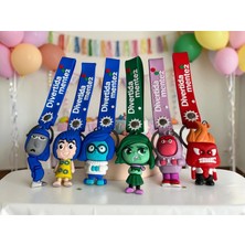 Çerçi Melek 6’lı Duygular Temalı Sevimli Figür Anahtarlık & Çanta Süsü