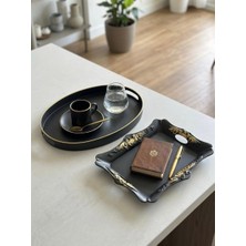 Cook&Kitchen Isra Tepsi Siyah 2'li