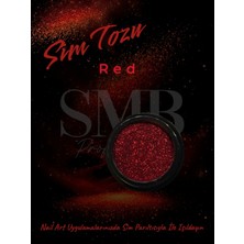 SMB Profesyonel Sim Süs Kırmızı Nail Art Kalıcı Oje Tırnak Süsleme