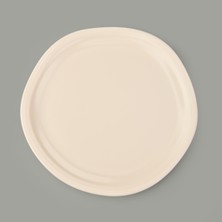 Evidea Kitchen Bloom Pasta Tabağı - Krem - 24 cm