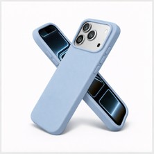 Bzontech iPhone 17 Pro Uyumlu Kılıf Renkli Lansman Içi Kadife Yumuşak Kamera Yükseltili Silikon