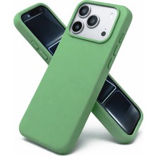 Bzontech iPhone 17 Pro Uyumlu Kılıf Renkli Lansman Içi Kadife Yumuşak Kamera Yükseltili Silikon