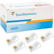 Acstore RJ45 Cat5 -Cat6 Uç 8P8C Soket (100'LÜ)