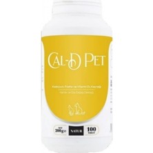 Natur by Gordion Global Natur Cal-D Pet 100 Tablet (Canine/feline Osteogenez, Kalsiyum ve Kolekalsiferol Matriksi)