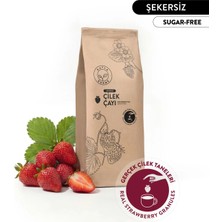 Kayla Gurme Şekersiz Çilek Çayı - Gerçek Çilek Meyve Taneli - 250 g