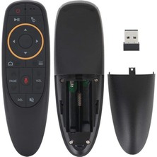 Acstore G10 Android-Windows-Linux-Tv Box-Mac Os Uyumlu 2.4 Ghz Ses Komutlu Wireless Air Mouse Uzaktan Kuman