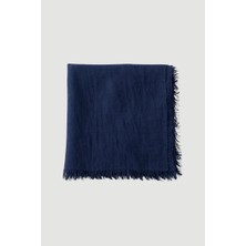 Gusto Püsküllü Şal - Lacivert