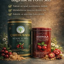 Çare Burada Çareburada Sindirim Destek Seti - Çareburada Kekreyemiş 8 G x 20 Stick + Acerola Toz 200 G