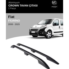 Turtle Fıat Fıorıno 2008-2025 Crown Tavan Çıtası  - Siyah