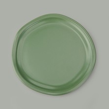 Evidea Kitchen Bloom Pasta Tabağı - Yeşil - 24 cm