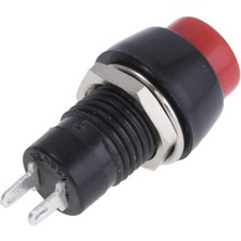 Acstore IC-190 Yuvarlak Plastik Anahtarlı Kalıcılı Buton 10MM