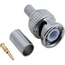Acstore Erkek Sıkmalı Rg 59 Bnc Konnektör