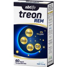 Nbt Life Treon Rem - Magnezyum L-Treonat, Kedi Otu ve Melisa - 60 Kapsül - Dezenfektan Hediyeli (%72 Alkol)