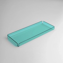 Qua Home Esbo Pleksi Tepsi Yeşil 40X17 cm