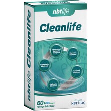 Nbt Life Cleanlife - Pelin Otu, Bal Kabağı ve Berberis - 60 Kapsül - Dezenfektan Hediyeli (%72 Alkol)