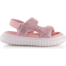 Marco Kids Kız Çocuk Taşlı Rahat Sandalet 26Y846