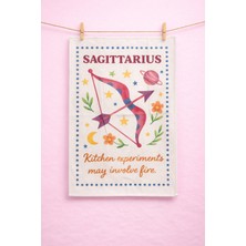 Typoniq Zodiac Yay Burcu Pamuklu 2'li Mutfak Havlusu (40X50 Cm)