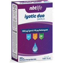 Nbt Life Iyotic Duo - Iyot ve Selenyum, Tiroid ve Metabolizma Desteği - 50 ml