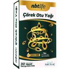Nbt Life Çörek Otu Yağı - Soğuk Sıkım, Bağışıklık ve Antioksidan - 30 Kapsül