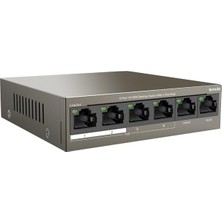 Acstore Tenda TEF1106P 2 x Uplink + 4 Port Poe Ethernet Switch 63 Watt