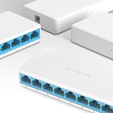 Acstore Tp-Link Mercusys MS108 10/100 Mbps 8 Port Ethernet Switch