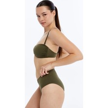 Lovely Things Martha Straples Bikini Üst Sütyen - Haki