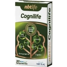 Nbt Life Cognilife - Fosfatidilserin, Sitikolin ve Ginkgo - 30 Kapsül