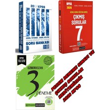 Benim Hocam Yayınları Benim Hocam 2026 Kpss Lisans Soru Bankası + Çıkmış Sorular Hediye (Tüm Dersler) Seti