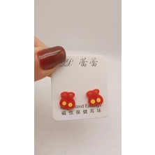 Tılsım Accesories Çocuk Küpe Mıknatıslı