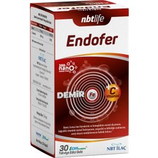 Nbt Life Endofer - Mikrokapsüllenmiş Demir (Lipofer) ve Vitamin C - 30 Kapsül