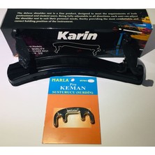 Karin Keman Yastık (2/4-3/4-4/4) + Marla Gümüş Renk Metal Keman Susturucusu Seti Kky-Ssa