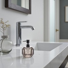 Qua Home Pomy Akrilik Sıvı Sabunluk Füme