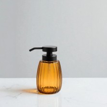 Qua Home Marisel Cam Sıvı Sabunluk Amber