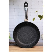 Cocinero 3620 Quartz Prıme Siyah Granit 28 cm Tek Tava