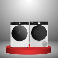 Arçelik Çamaşır Kurutma Seti-8 10 Kg Kapasite ile Sessiz Çalışma ve Uzun Ömürlü Kullanım Sunar