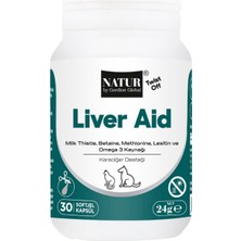 Natur Liver Aid Twist-Off 30 Kapsül (Feline/canine Hepatik Destek ve Alt/ast Regülasyonu)