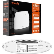 Acstore Tenda 4G03 N300 300 Mbps 4g Lte Girişli Router