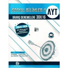 Bilgi Sarmal Yayınları AYT Sosyal Bilimler 1 Branş Denemeleri 30 x 16 Üniversite Hazırlık Kitabı