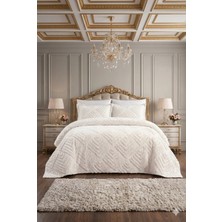 6 Parça Premium Lüks Saçaklı Pike Takımı (Pike - Çarşaf - Kırlent 2 Ad. - Yastık Kılıfı 2 Ad.)