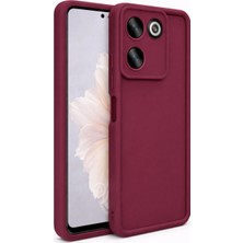 Fenza Tecno CAMON20-4G/CAMON20PRO-4G Uyumlu Kamera Çıkıntılı Mat Silikon Telefon Kılıfı