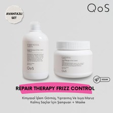 Qos Essential Routine Repair Therapy & Frizz Control Şampuan 450ML + Maske 450ML