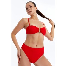 Lovely Things Prıscılla Straples Bikini Üst Sütyen - Kırmızı