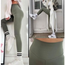 Moda Rüyası Oysho Içi Şardonlu Dalgıç Kumaş Toparlayıcı Kadın Tayt