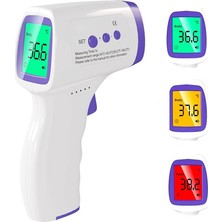 Marsilyan Tabanca Model Dijital Ateş Ölçer - Derece Temassız 16 Hafıza - Pilli (4887)