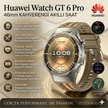 Huawei Huaweı Watch Gt 6 Pro Akıllı Saat, 21 Güne Varan Pil Ömrü, Gps Akıllı Saat, 100+ Spor Modu, Bisiklet Özelliği, Ios ve Android Uyumlu, Ekg Analizi, Sağlık...