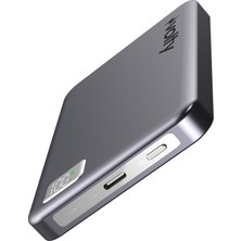 Volty MagSafe Powerbank 10000 mAh | 15W Kablosuz, 20W PD Hızlı Şarj, Dijital Ekran, 180g (V0601004)
