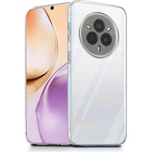 Kzy Realme 14 Pro ile Uyumlu Kapak Kamera Korumalı Süper Silikon Şeffaf Kılıf