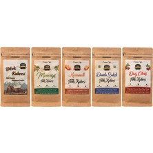 Arya Coffee Dağ Çilekli - Damla Sakızlı - Karamelli - Dibek - Menengiç Kahvesi 5 x 200 gr
